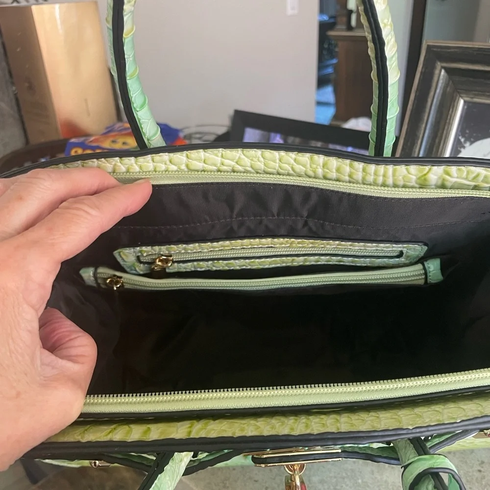 Stunning faux Alligator Non Designer Bag NWT - Picture 4 of 9
